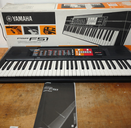 Yamaha psr f51 key - 61, portable