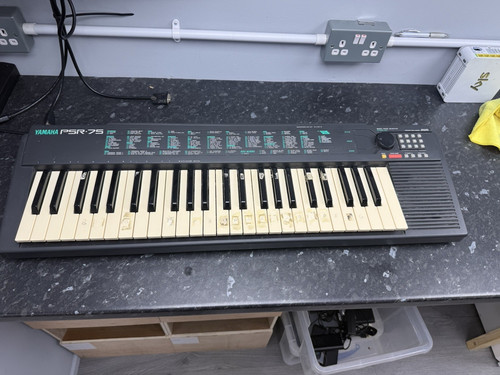 Yamaha psr keyboard tested - psr-75,