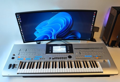 Yamaha tyros keyboard - yamaha,