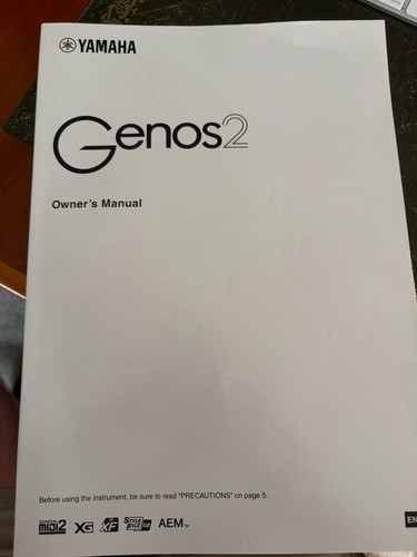 Yamaha genos owners manual - yamaha,